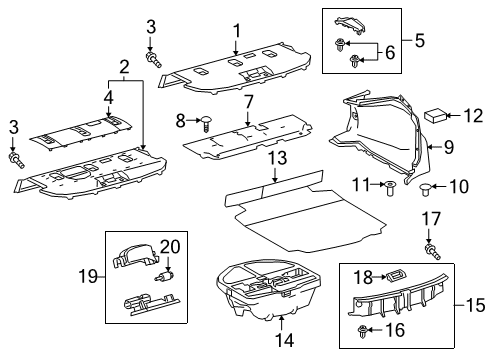 2022 Toyota Corolla Bulbs Diagram 4 - Thumbnail