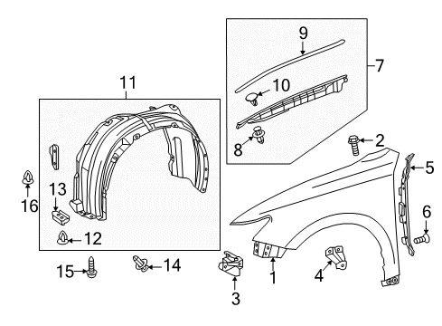 Bolt, With Washer Diagram for 90119-06514