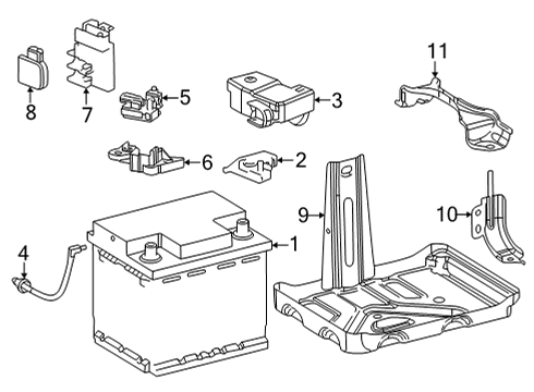 2022 Toyota Mirai Battery Diagram 1 - Thumbnail