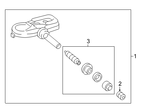 2022 Toyota Camry Tire Pressure Monitoring Diagram