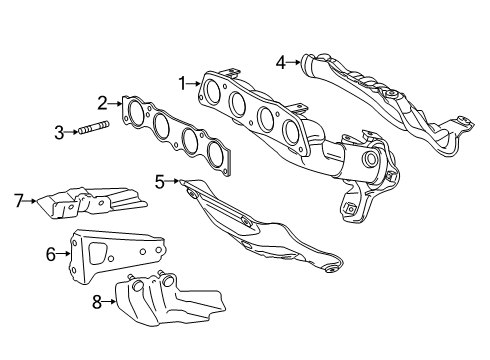 2022 Toyota Corolla Exhaust Manifold Diagram