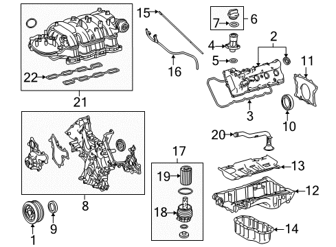 2017 Toyota Sequoia Intake Manifold Diagram
