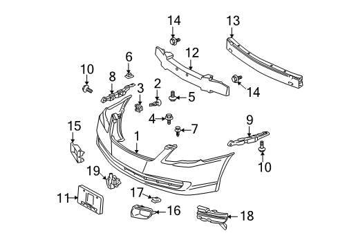 2005 Toyota Avalon Automatic Temperature Controls Diagram
