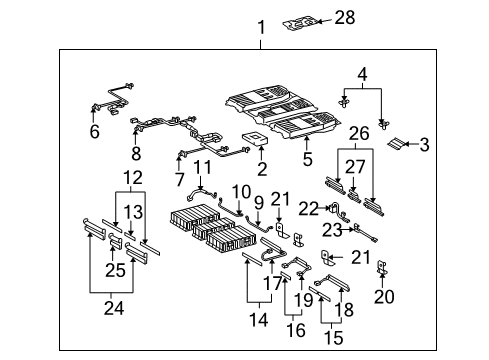 2007 Toyota Highlander Battery Diagram 2 - Thumbnail
