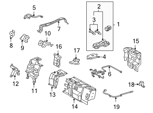 Fuse, Electric Vehicle Diagram for 90982-11051