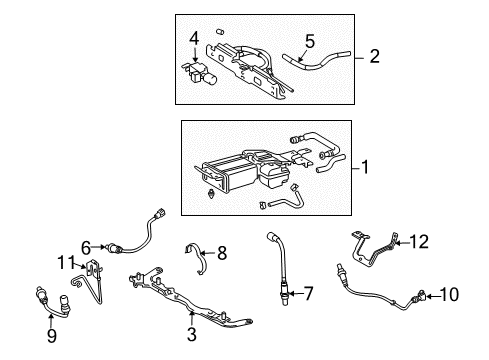 2009 Toyota Highlander Powertrain Control Diagram
