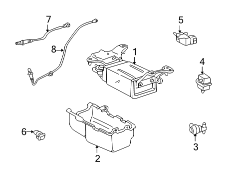 2002 Toyota Highlander Powertrain Control Diagram