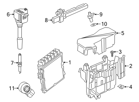 2024 Toyota GR Supra Ignition System Diagram