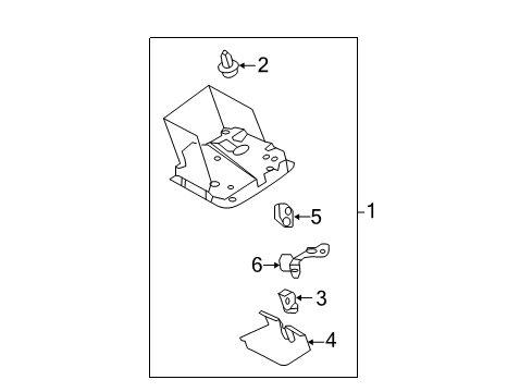2017 Toyota Avalon Overhead Console Diagram