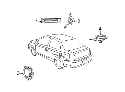 2002 Toyota Prius Sound System Diagram