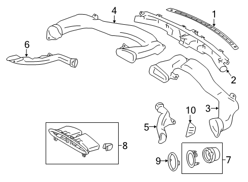 2016 Scion FR-S Ducts Diagram