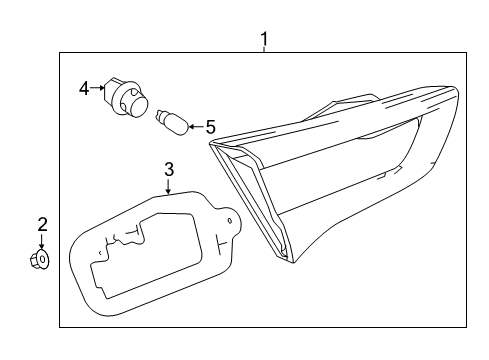 2018 Toyota Yaris Backup Lamps Diagram