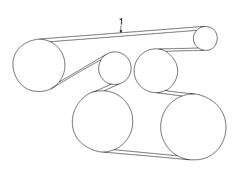 2004 Toyota RAV4 Belts Diagram