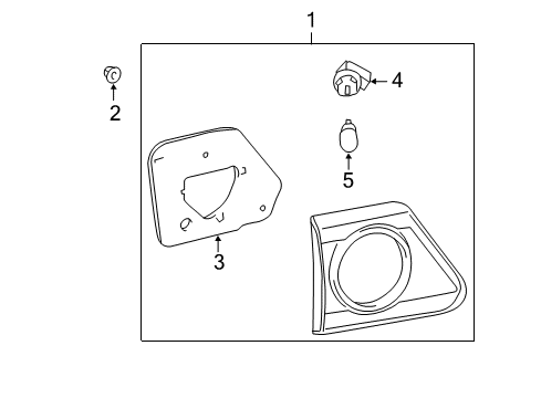2013 Toyota Corolla Backup Lamps Diagram