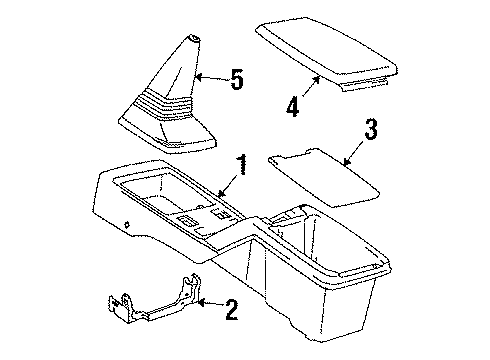 1986 Toyota Camry Lock Diagram for 58971-32010-13