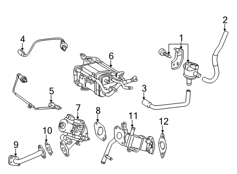 Hose, Fuel Vapor Feed Diagram for 23826-37130