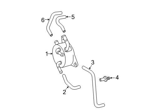 2013 Toyota Camry Trans Oil Cooler Diagram