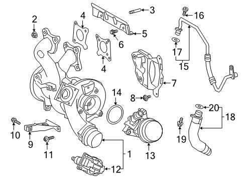 2020 Toyota GR Supra Turbocharger Diagram