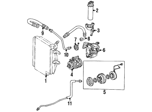 1987 Toyota Tercel Suction Hose Diagram for 88712-16090