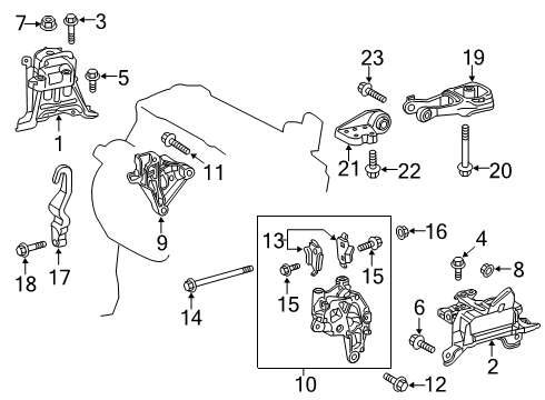 2022 Toyota Corolla Manual Transmission Diagram