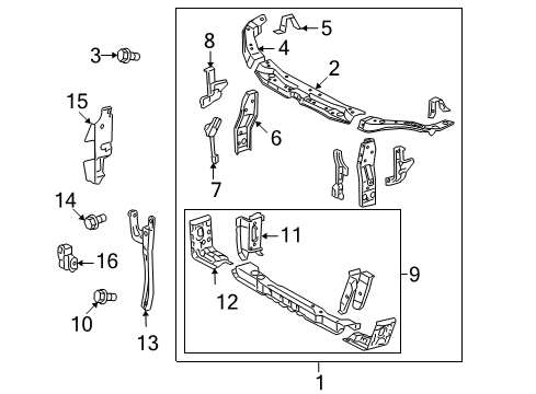 2009 Toyota Camry Automatic Temperature Controls Diagram 4 - Thumbnail