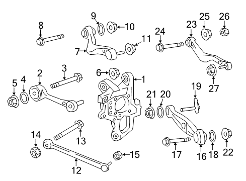Nut, Flange Diagram for 94151-21401
