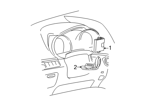2012 Toyota Highlander Alarm System Diagram