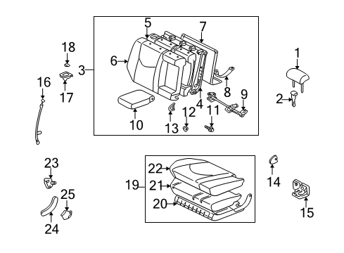 Bolt Diagram for 90109-08163