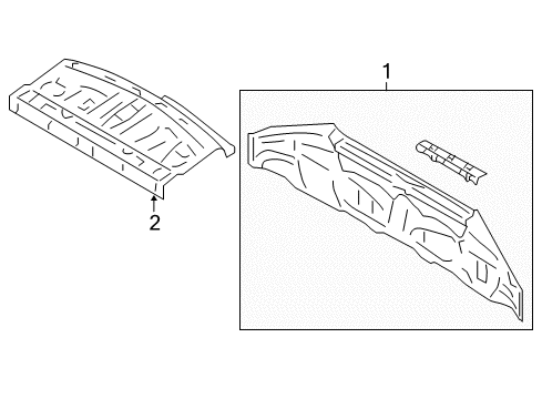 2016 Scion FR-S Rear Body Diagram