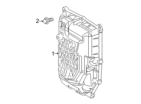 2023 Toyota RAV4 Prime Transaxle Parts Diagram