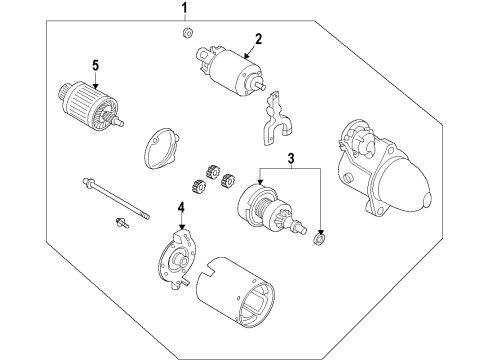2012 Toyota Yaris Starter Diagram