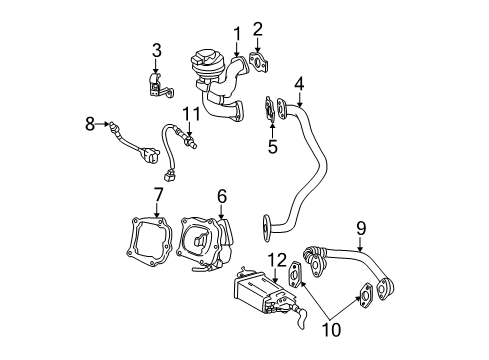 2000 Toyota Solara Emission Components Diagram