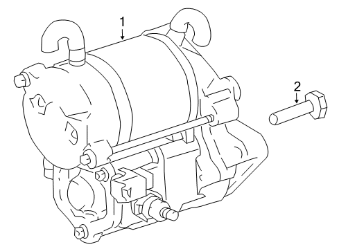 2013 Toyota FJ Cruiser Starter Diagram