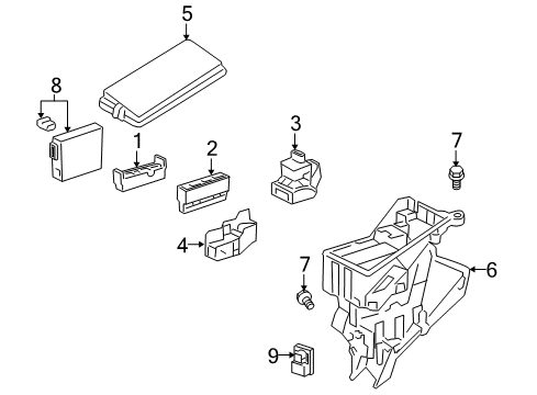 Bolt, Flange Diagram for 91553-80614