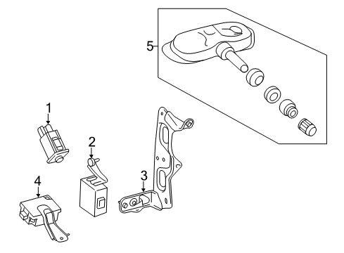 2013 Toyota Tundra Tire Pressure Monitoring Diagram
