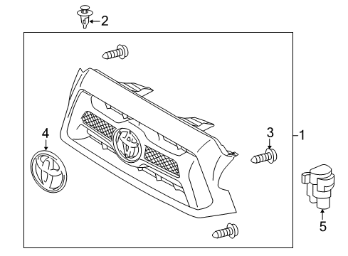 2014 Toyota Tacoma Switches & Sensors Diagram