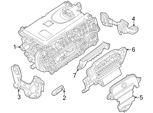2023 Toyota Corolla Electrical Components Diagram