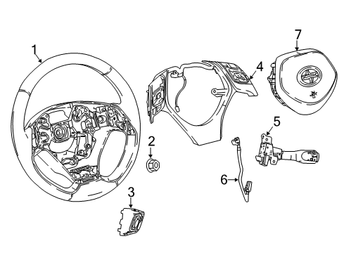 2018 Toyota C-HR Cruise Control System Diagram