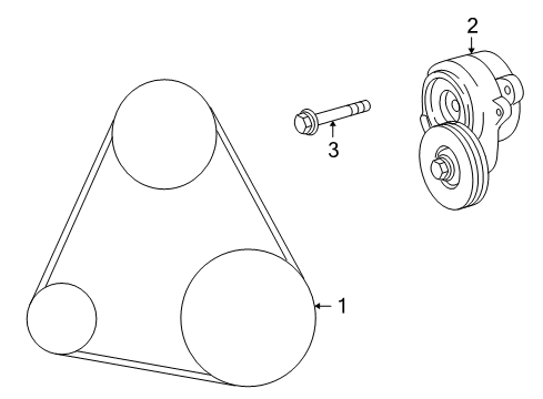 Bolt(For Head To Camshaft Bearing Cap) Diagram for 90105-A0279