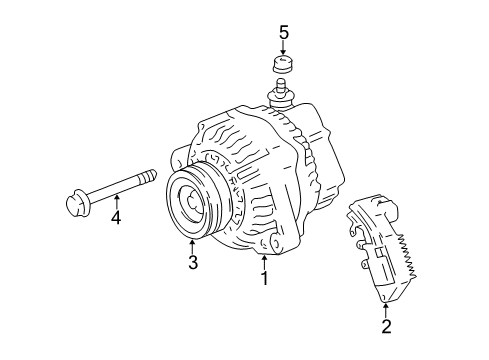 2005 Toyota Land Cruiser Alternator Diagram