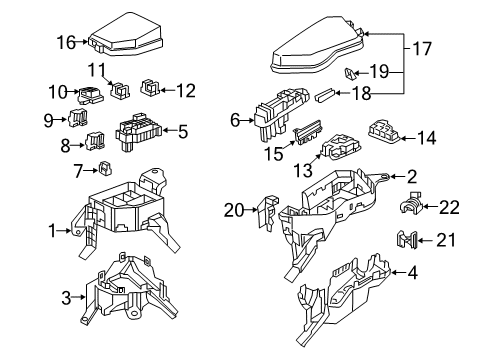 2022 Toyota RAV4 Fusible Link Diagram for 82620-33130