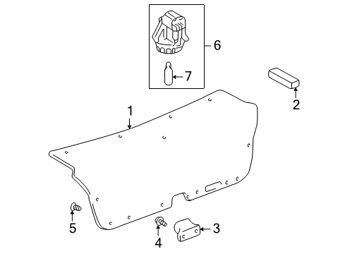 Screw, Tapping Diagram for 93540-55016