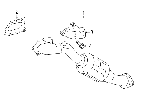 Bolt, Flange Diagram for 90105-A0431