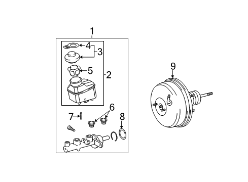 Pin, Straight(For Brake Master Cylinder) Diagram for 90029-14204