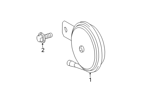 2004 Toyota RAV4 Horn Diagram