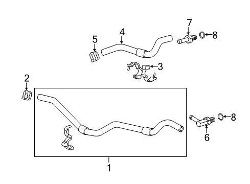 2015 Toyota Sienna Trans Oil Cooler Diagram