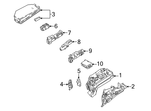 2018 Toyota C-HR Fuse & Relay Diagram