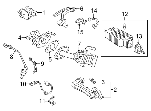 2019 Toyota Avalon ECM Diagram for 89661-07664
