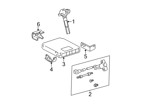 2005 Toyota Sequoia Ignition System Diagram