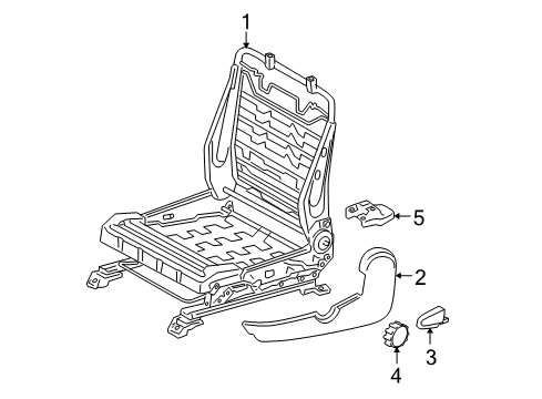 2007 Toyota Tacoma Tracks & Components Diagram 3 - Thumbnail